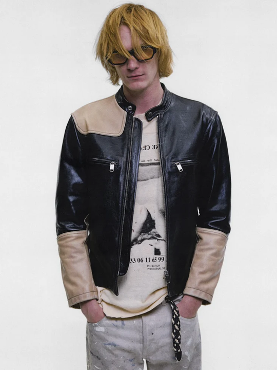 Black jacket worn by a person, showing the jacket fit