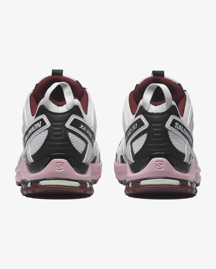 White sneaker, back view