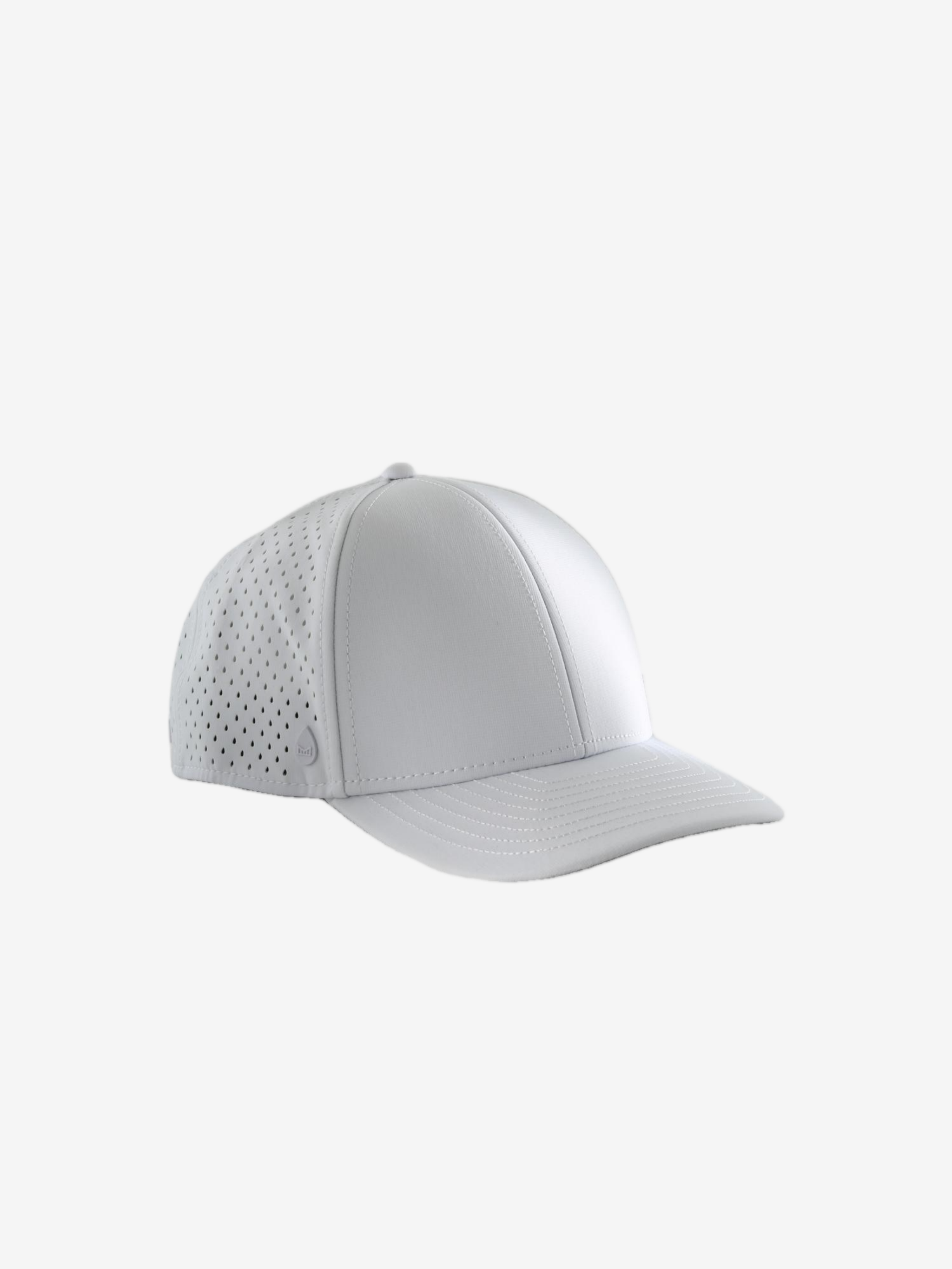 White hat, front view