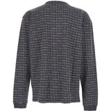 Brown shirt, back view