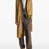 Brown jacket,full body view