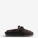 Brown shoes, side view