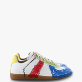 White shoes, side view
