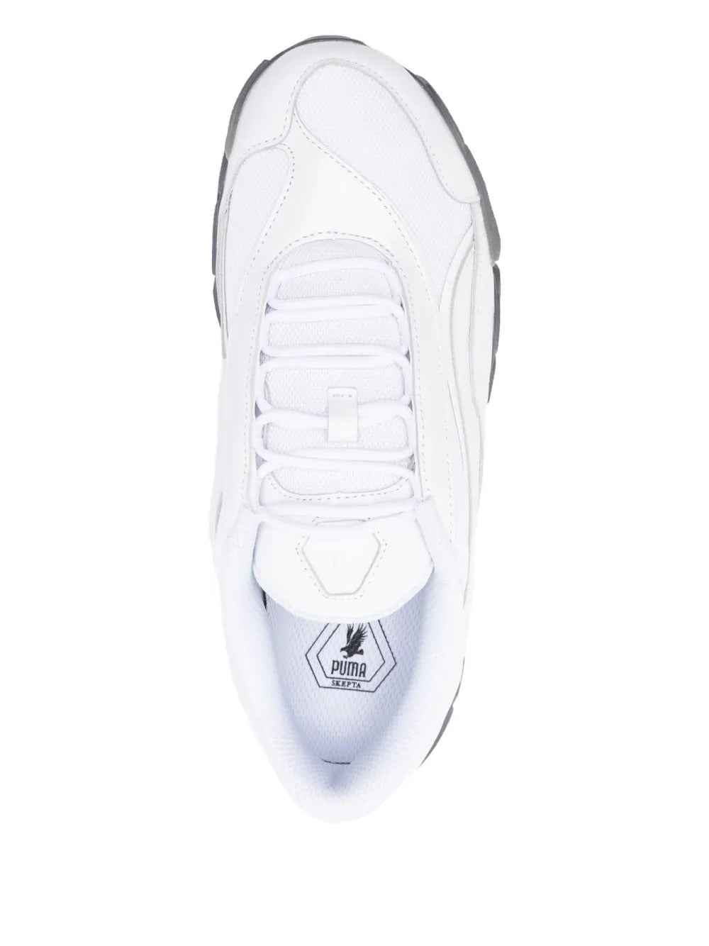 White sneakers, front view