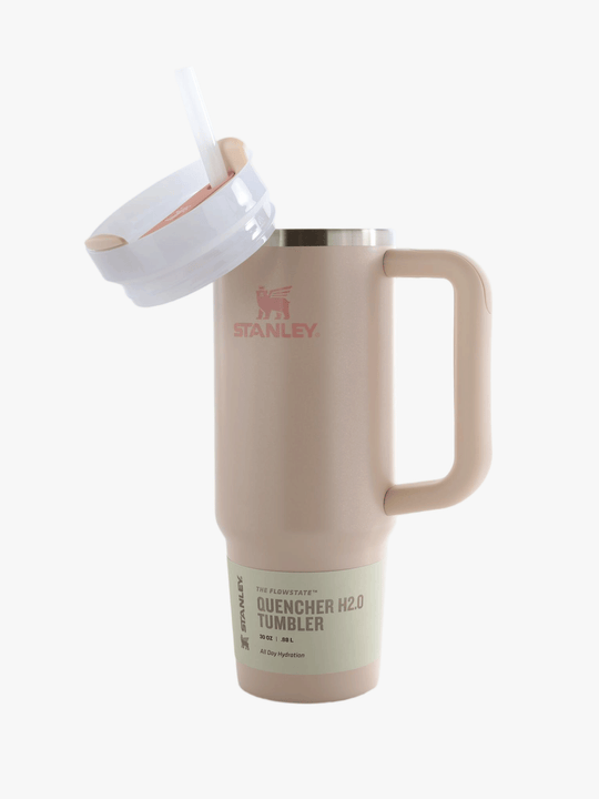 Pink product, front view