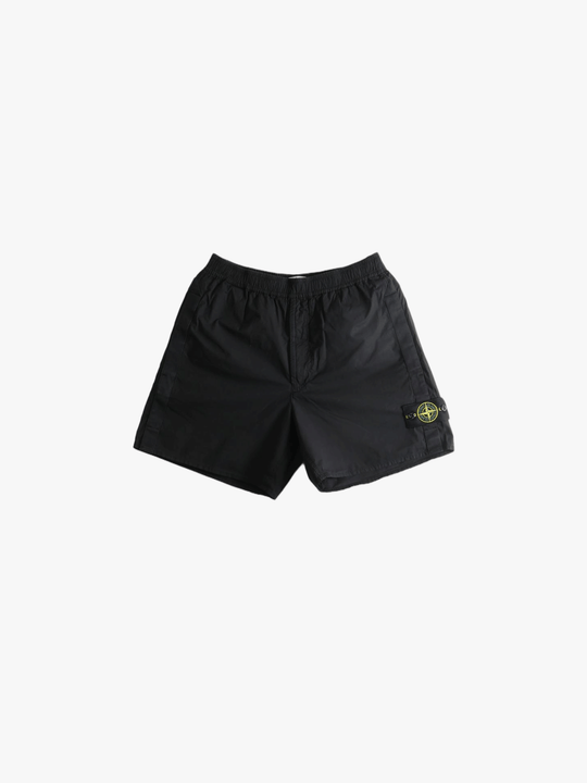 Black shorts, front view