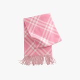 Pink scarf, front view
