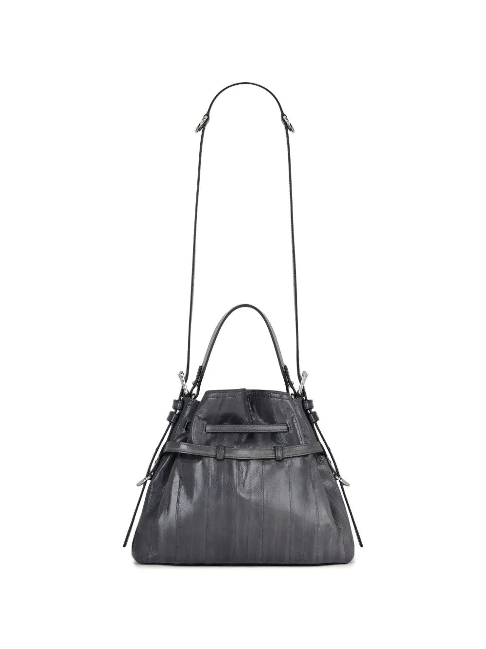 Grey bag, front view