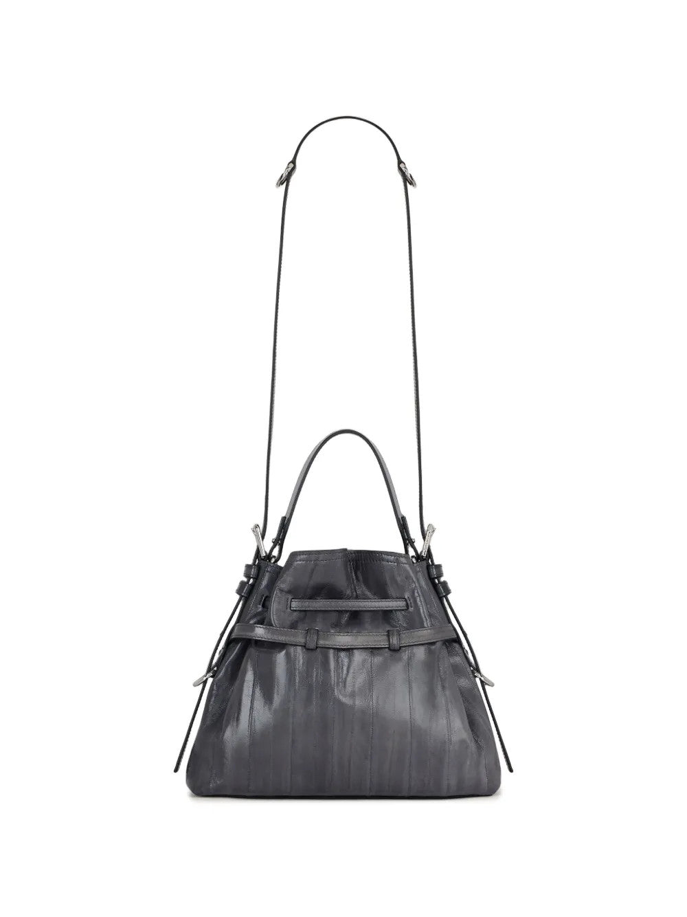 Grey bag, front view