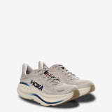 grey sneakers, side view