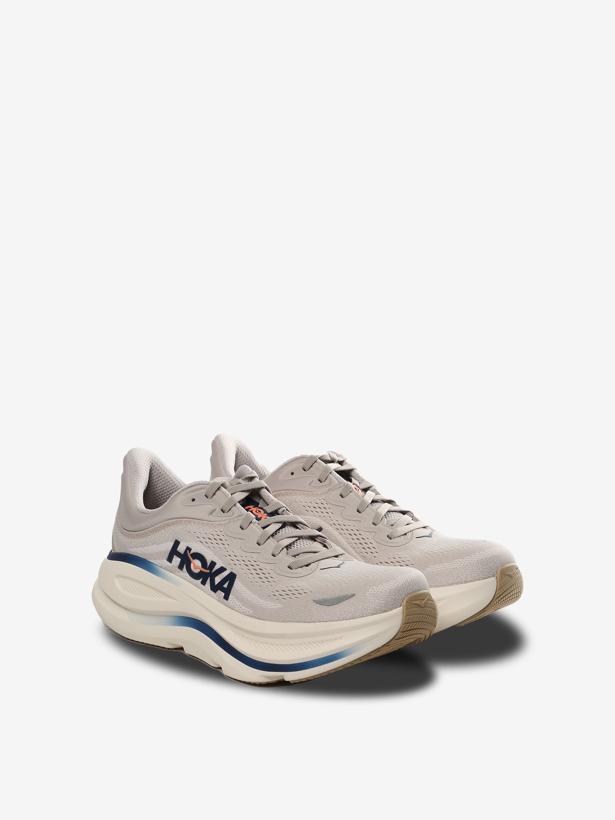 grey sneakers, side view