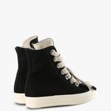 Black shoes, side view
