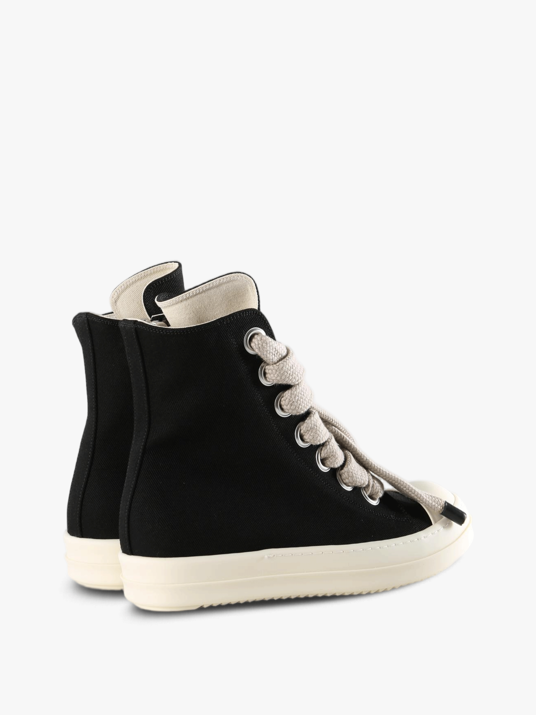 Black shoes, side view