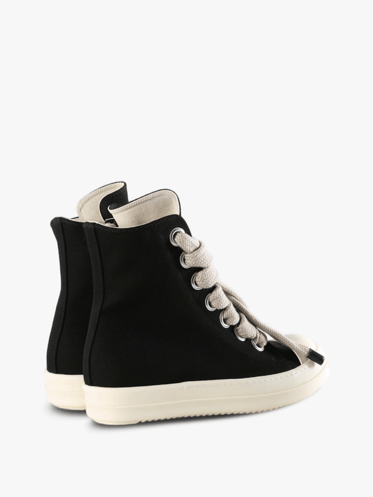 Black shoes, side view