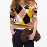 Brown bag worn by a person, showing the bag fit