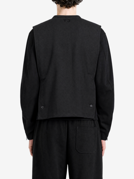 Black jacket, full body view