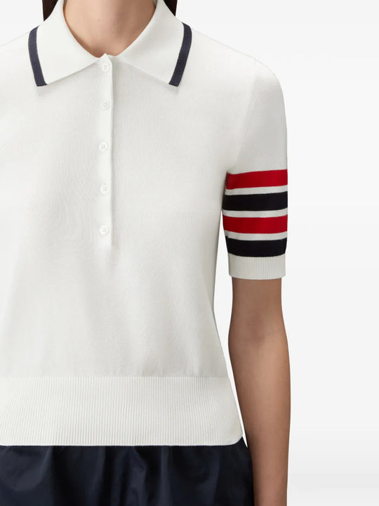 White shirt worn by a person, showing the shirt fit