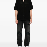 Black jeans, full body view