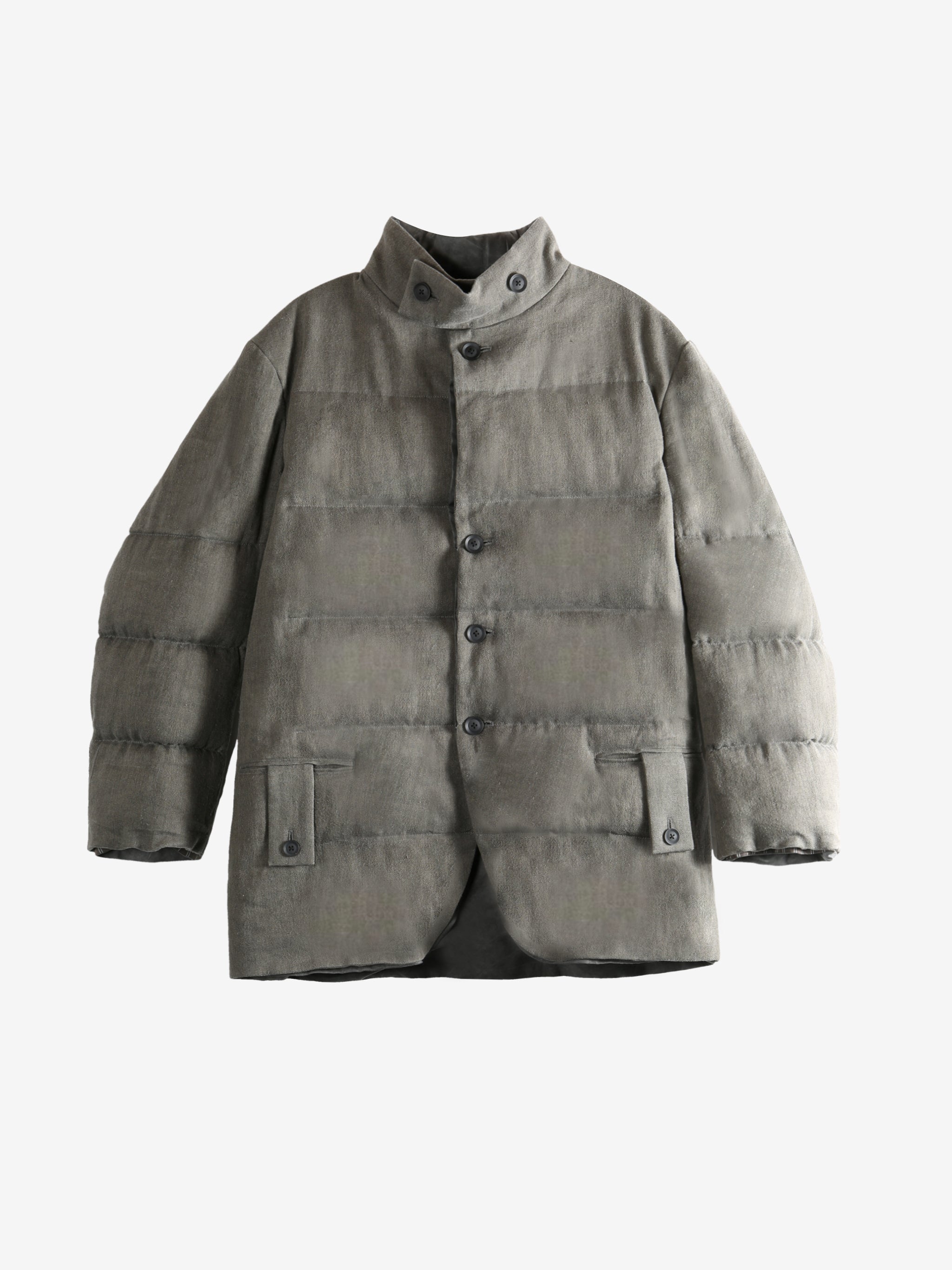 Grey jacket, front view