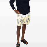 Navy knitwear, full body view