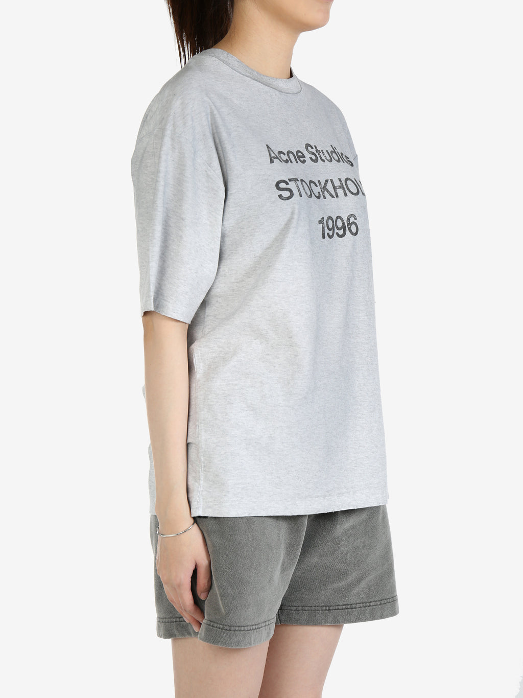 ACNE STUDIOS Unisex Relaxed Fit Logo T-Shirt