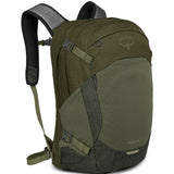 Green bag, front view