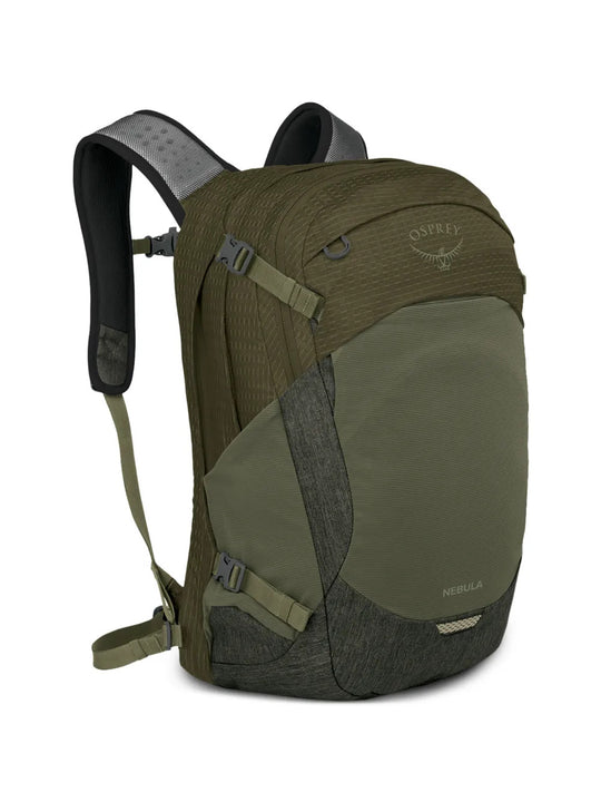 Green bag, front view