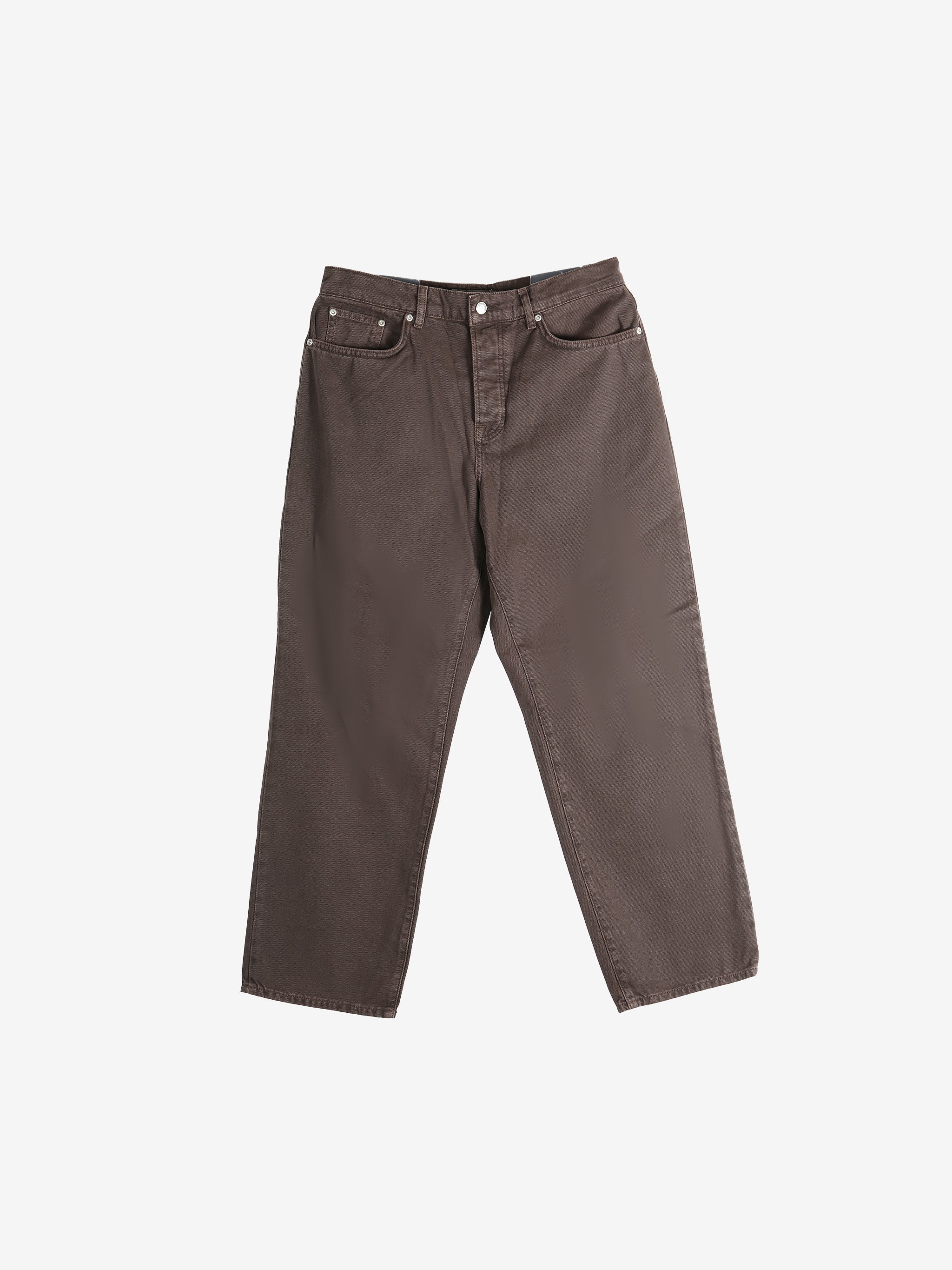 Brown jeans,front view