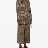Brown jacket, full body view