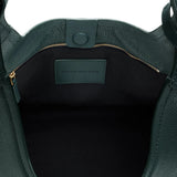 Close up of Green bag, showing detail