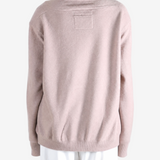 Tan knitwear, full body view