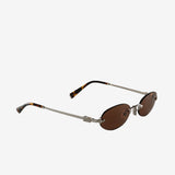 Brown sunglasses, side view