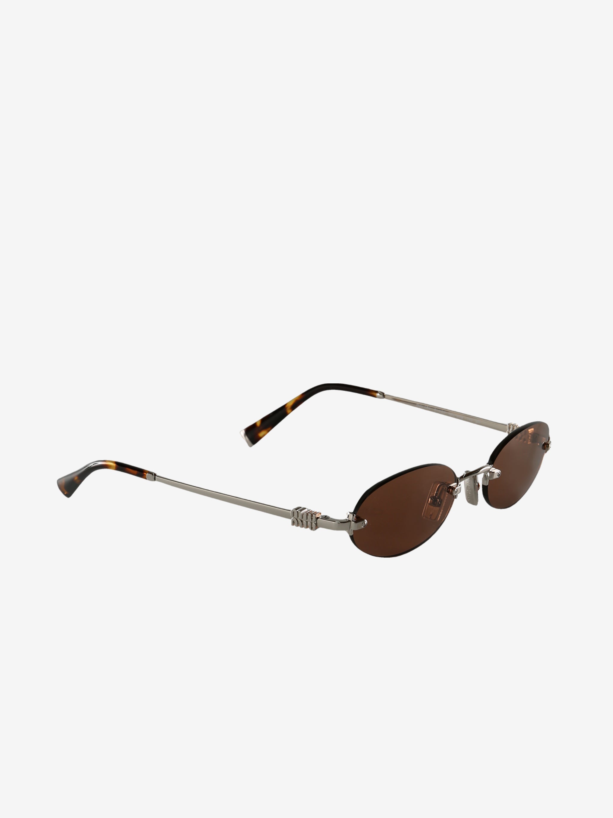 Brown sunglasses, side view