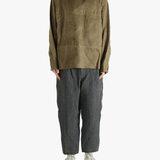 Brown jacket, full body view