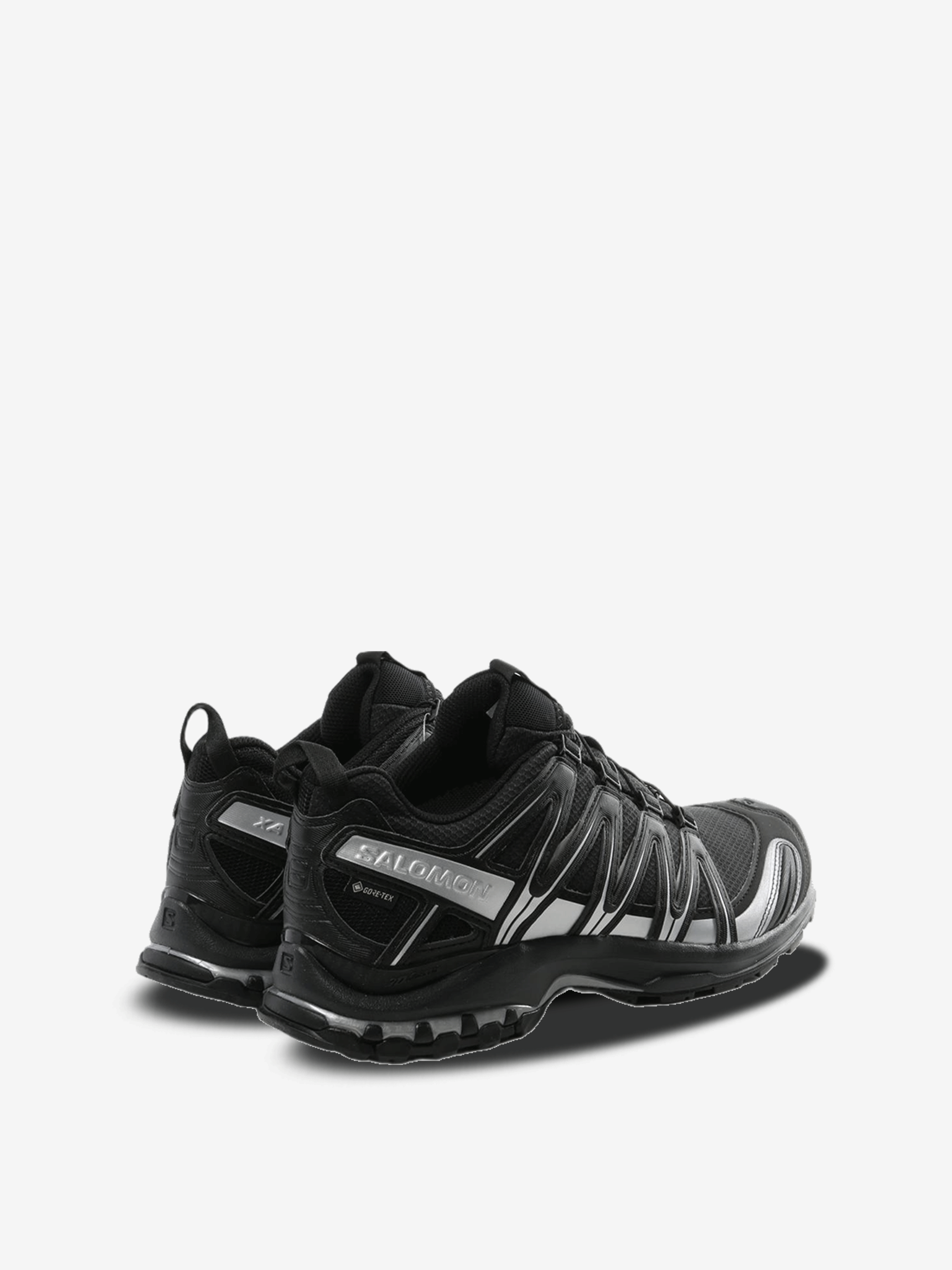 Black sneakers, side view