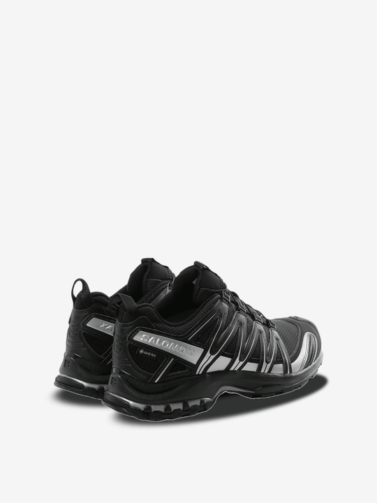 Black sneakers, side view
