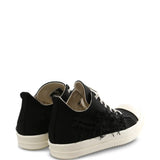 Black sneakers, back view