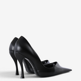 Black heels, side view