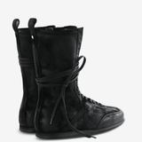 Black shoes, side view