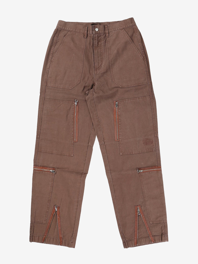 STUSSY - Men Flight Pant Ripstop Pigment Dyed