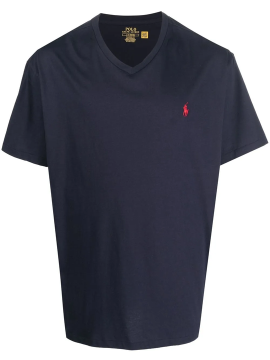 Navy shirt,front view