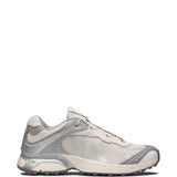 Tan shoes, side view