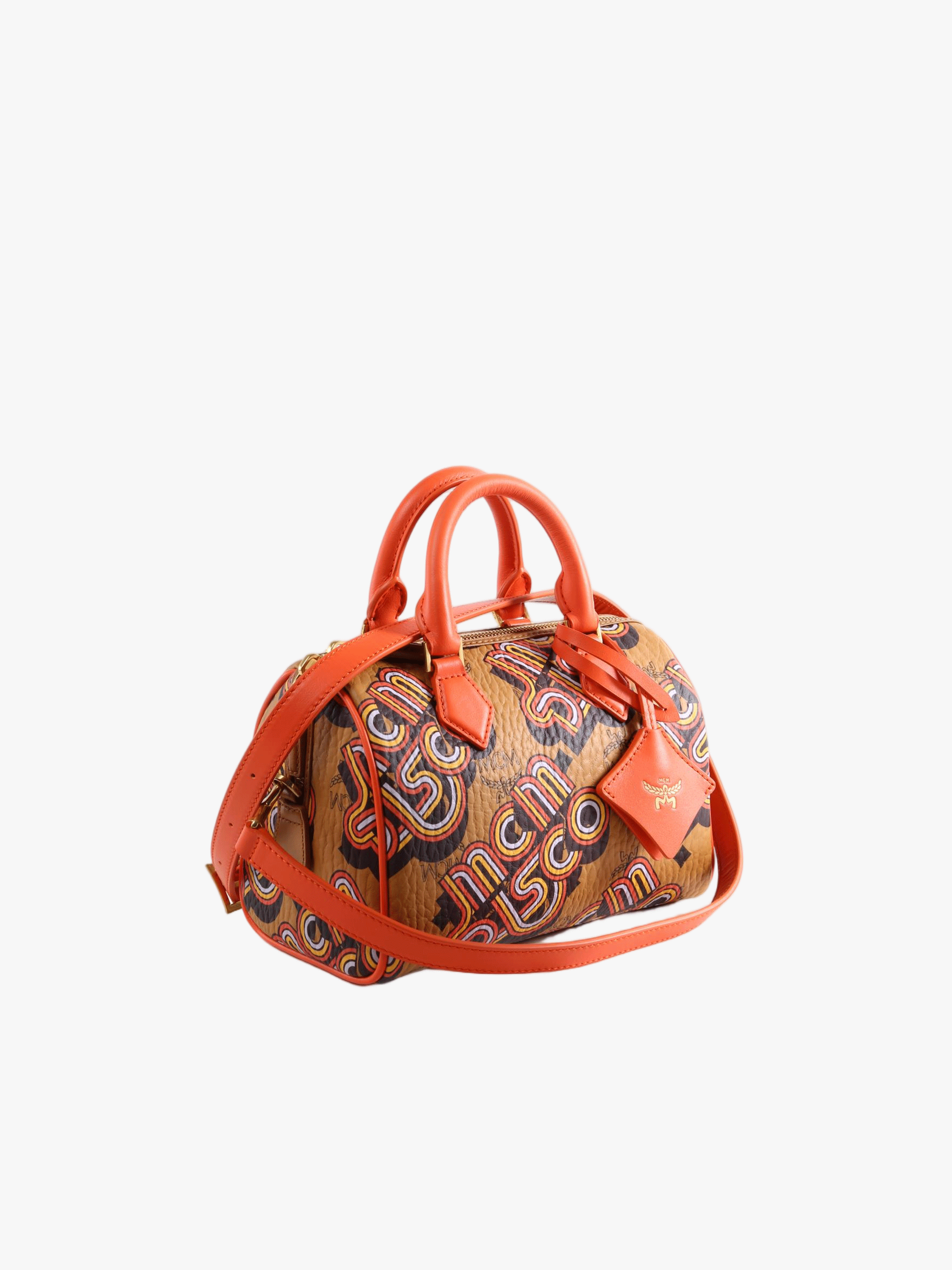 Orange bag, front view