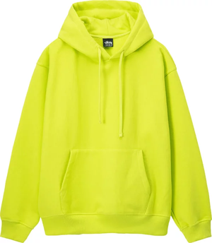 STUSSY - Men Back Applique Hoodie