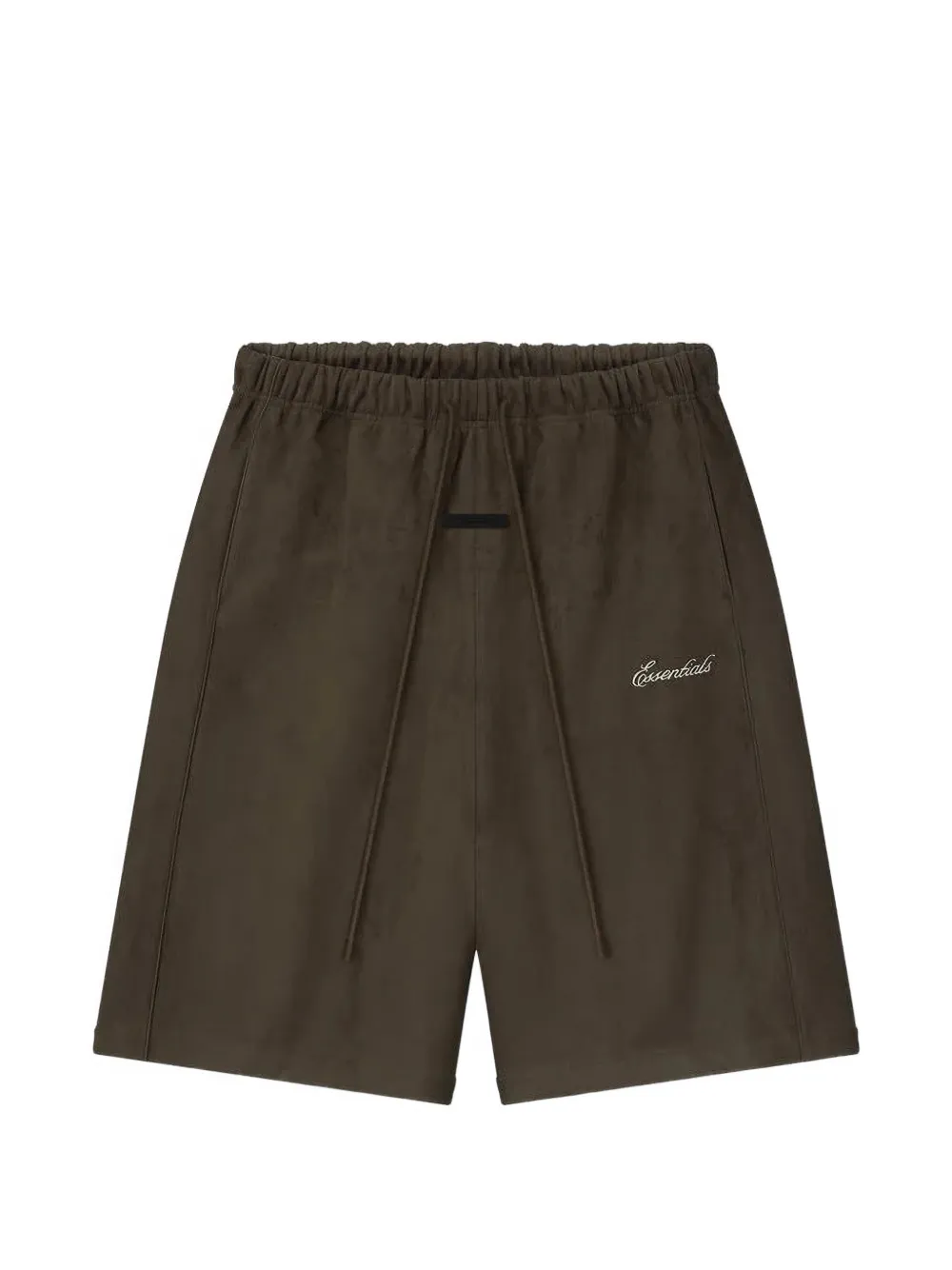 Brown shorts,front view