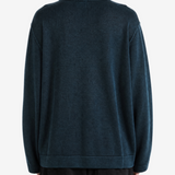 C.P. COMPANY - Men Double Colour Wool Crewneck Lens Sweater