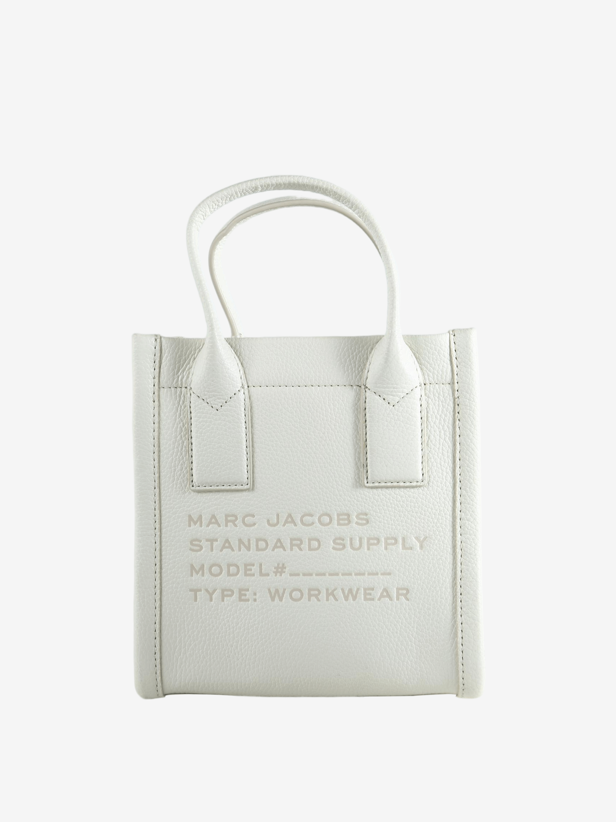 White bag, front view