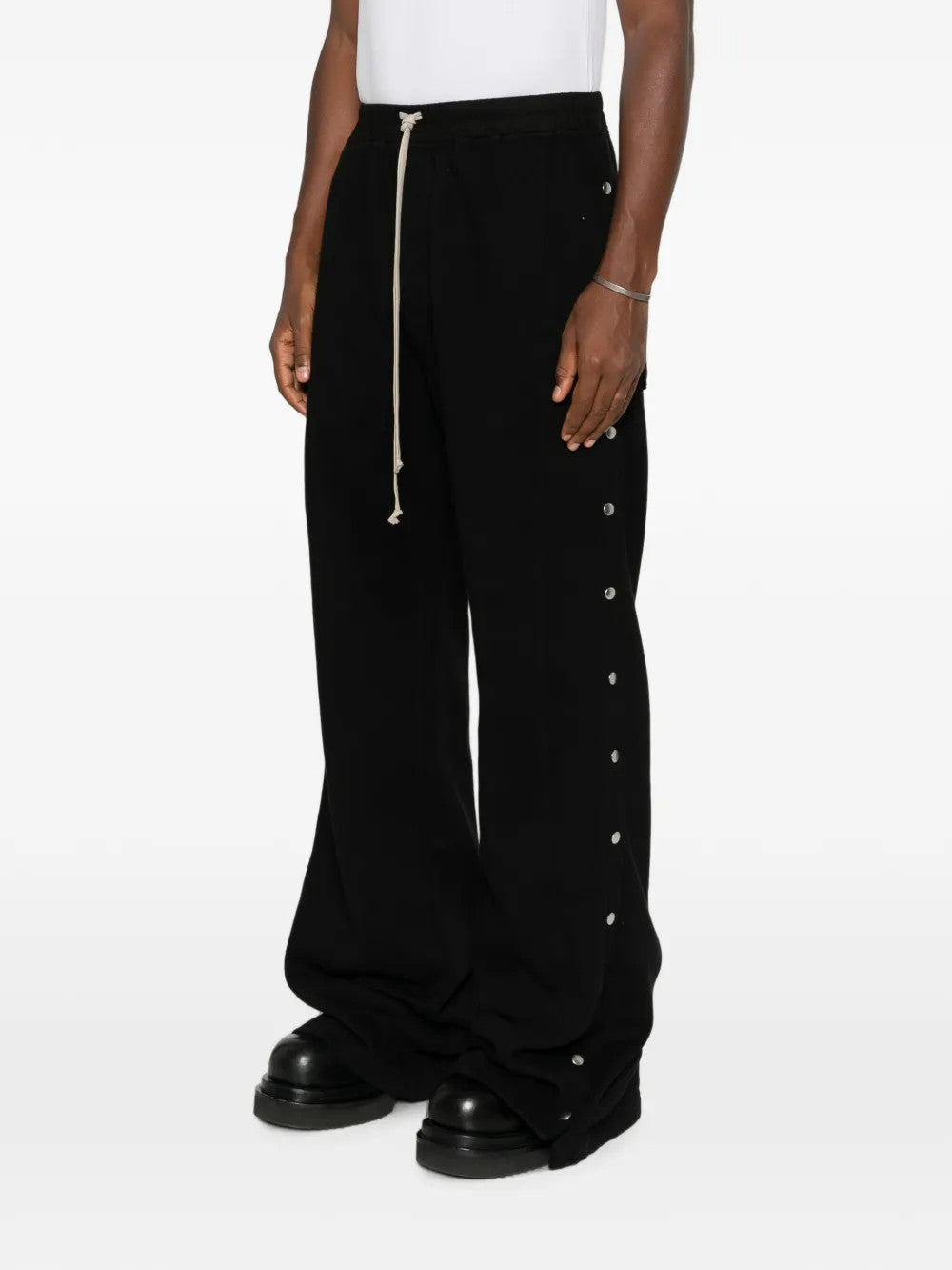 Black pants, full body view