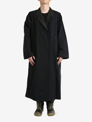 YOHJI YAMAMOTO POUR HOMME - Men I-Lining Pt Raglan Coat