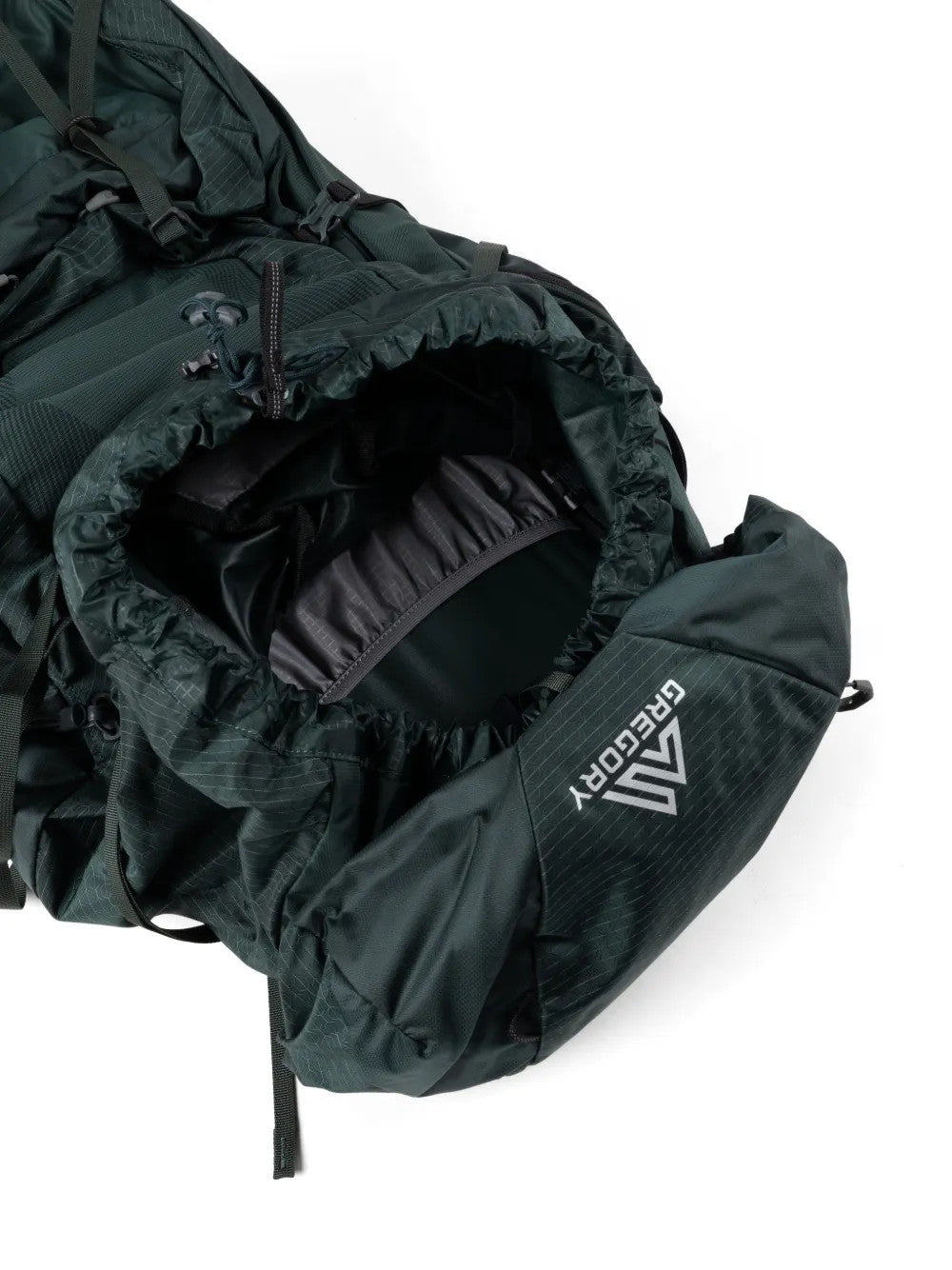 Green bag, front view